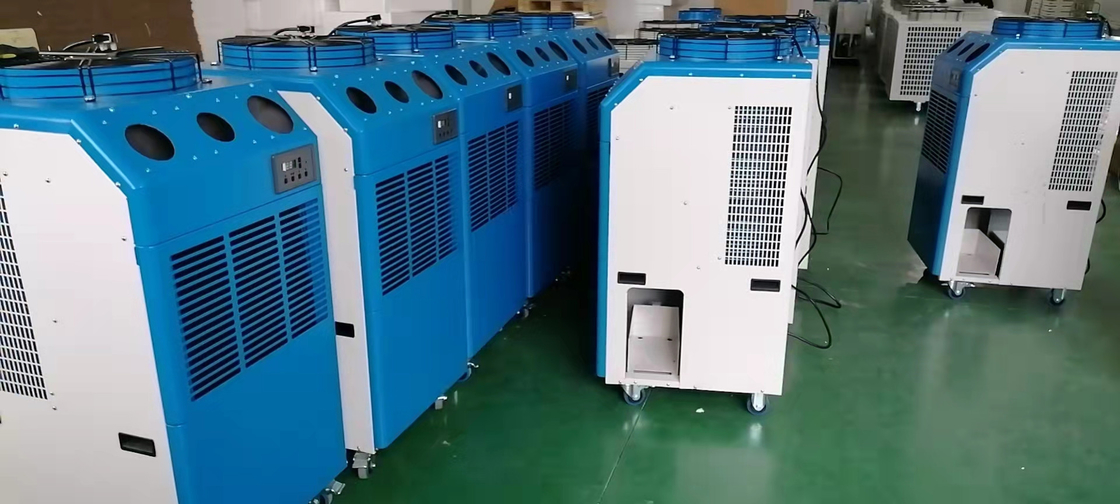 6.5KW Nokta soğutma klima, yüksek hava akışı R410A taşınabilir hava soğutucu kurulmaz