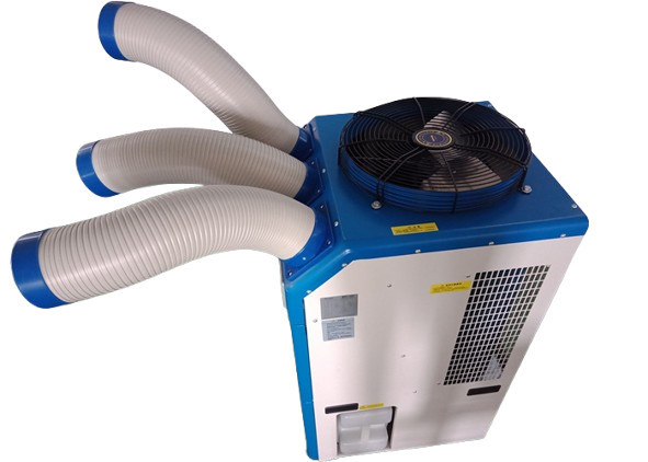 6500w Taşınabilir Nokta Klima 22000btu Hava Soğutucu AC Üç Kanal Taşınabilir Nokta Soğutucu