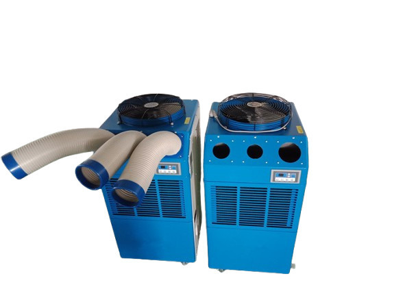 6500w Taşınabilir Nokta Klima 22000btu Hava Soğutucu AC Üç Kanal Taşınabilir Nokta Soğutucu