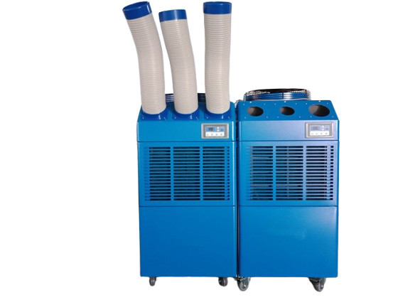 6500w Taşınabilir Nokta Klima 22000btu Hava Soğutucu AC Üç Kanal Taşınabilir Nokta Soğutucu