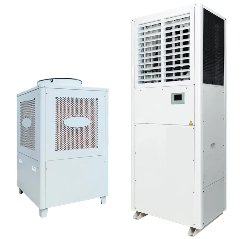 Suyla soğutulmuş enerji tasarrufu split endüstriyel klima,25kw soğutma split suyla soğutulmuş klima